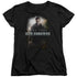 STAR TREK/DARKNESS KIRK - S/S WOMENS TEE - BLACK
