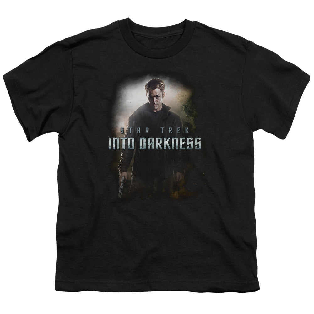 STAR TREK/DARKNESS KIRK - S/S YOUTH 18/1 - BLACK