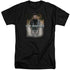 STAR TREK/DARKNESS HARRISON - S/S ADULT TALL 18/1 - BLACK