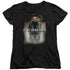 STAR TREK/DARKNESS HARRISON - S/S WOMENS TEE - BLACK