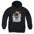 STAR TREK/DARKNESS HARRISON - YOUTH PULLOVER HOODIE - BLACK