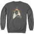 STAR TREK/DARK VILLAIN - ADULT CREWNECK SWEATSHIRT - CHARCOAL
