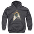STAR TREK/DARK VILLAIN - YOUTH PULLOVER HOODIE - CHARCOAL