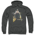 STAR TREK/DARK HERO - ADULT PULLOVER HOODIE - CHARCOAL