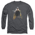 STAR TREK/DARK HERO - L/S ADULT 18/1 - CHARCOAL