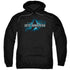 STAR TREK/INTO DARKNESS LOGO - ADULT PULLOVER HOODIE - BLACK