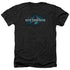 STAR TREK/INTO DARKNESS LOGO - ADULT HEATHER - BLACK