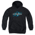 STAR TREK/INTO DARKNESS LOGO - YOUTH PULLOVER HOODIE - BLACK