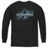STAR TREK/INTO DARKNESS LOGO - YOUTH LONG SLEEVE TEE - BLACK