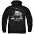 STAR TREK/SHALL WE BEGIN - ADULT PULLOVER HOODIE - BLACK