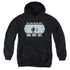 STAR TREK/NOT SAFE - YOUTH PULLOVER HOODIE - BLACK