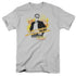 CSI MIAMI/HAND ON HIPS - S/S ADULT 18/1 - SILVER