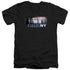 CSI/NEW YORK SUBWAY - S/S ADULT V-NECK 30/1 - BLACK