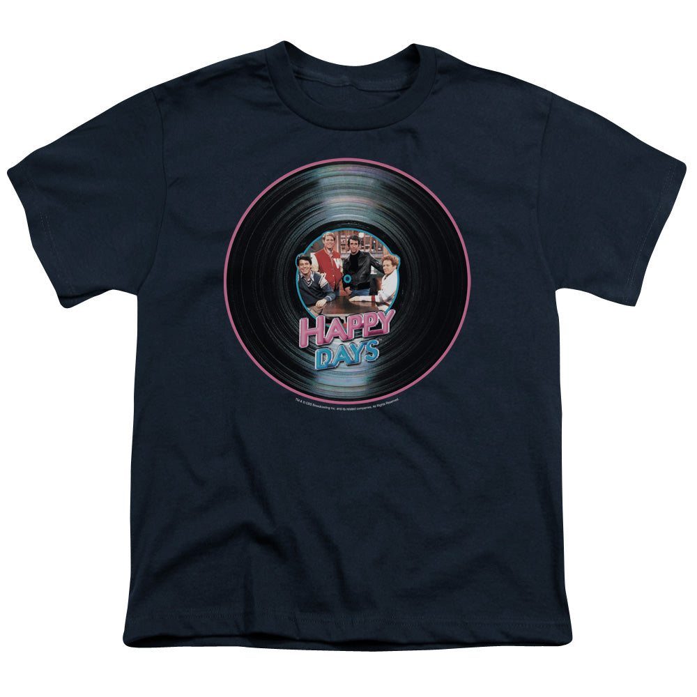 HAPPY DAYS/ON THE RECORD - S/S YOUTH 18/1 - NAVY
