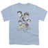 STAR TREK/RETRO CREW - S/S YOUTH 18/1 - LIGHT BLUE
