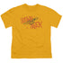 STAR TREK/HALFTONE LOGO - S/S YOUTH 18/1 - GOLD