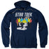 STAR TREK/VECTOR CREW - ADULT PULLOVER HOODIE - NAVY