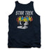STAR TREK/VECTOR CREW - ADULT TANK - NAVY