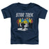 STAR TREK/VECTOR CREW - S/S TODDLER TEE - NAVY
