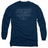 STAR TREK/TNG ENTERPRISE - L/S ADULT 18/1 - NAVY