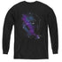 STAR TREK/SPOCK CONSTELLATIONS - YOUTH LONG SLEEVE TEE - BLACK