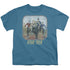 ST ORIGINAL/RUNNING CARTOON CREW - S/S YOUTH 18/1 - SLATE