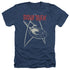 STAR TREK/SHIP SYMBOL - ADULT HEATHER - NAVY