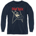 STAR TREK/SHIP SYMBOL - YOUTH LONG SLEEVE TEE - NAVY