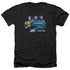 STAR TREK/MAIN THREE - ADULT HEATHER - BLACK