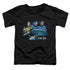 STAR TREK/MAIN THREE - S/S TODDLER TEE - BLACK