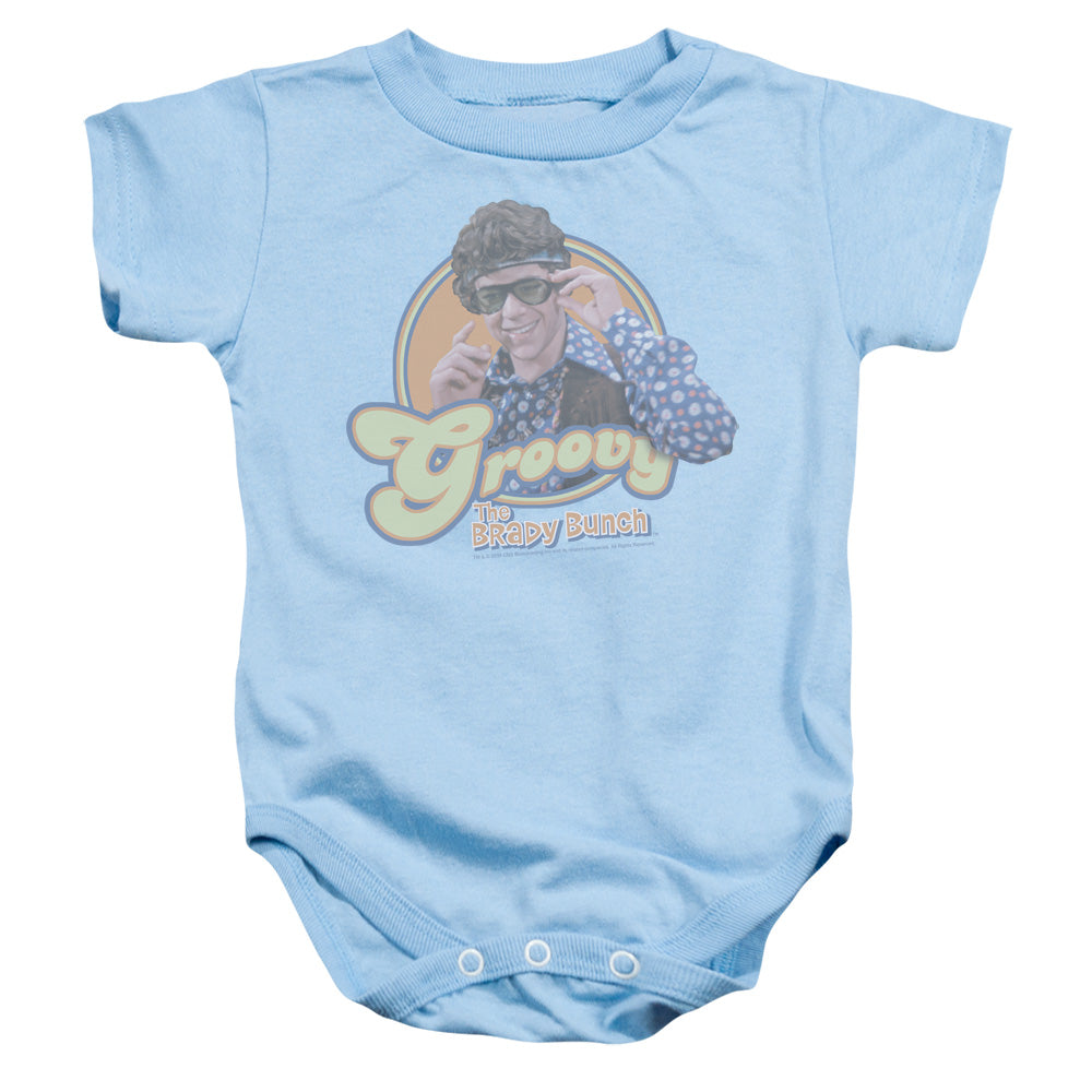 BRADY BUNCH/GROOVY GREG - INFANT SNAPSUIT - LIGHT BLUE