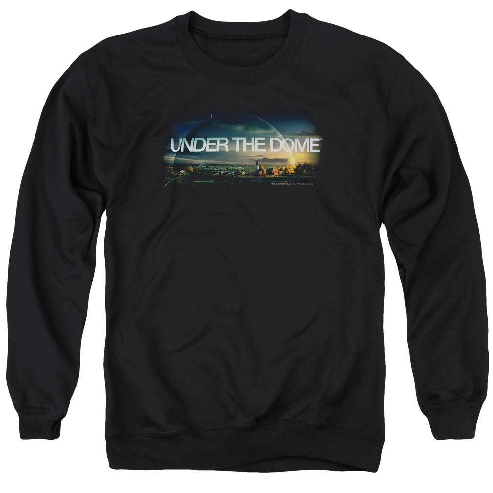 UNDER THE DOME/DOME KEY ART - ADULT CREWNECK SWEATSHIRT - BLACK