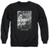 UNDER THE DOME/TRAPPED - ADULT CREWNECK SWEATSHIRT - BLACK