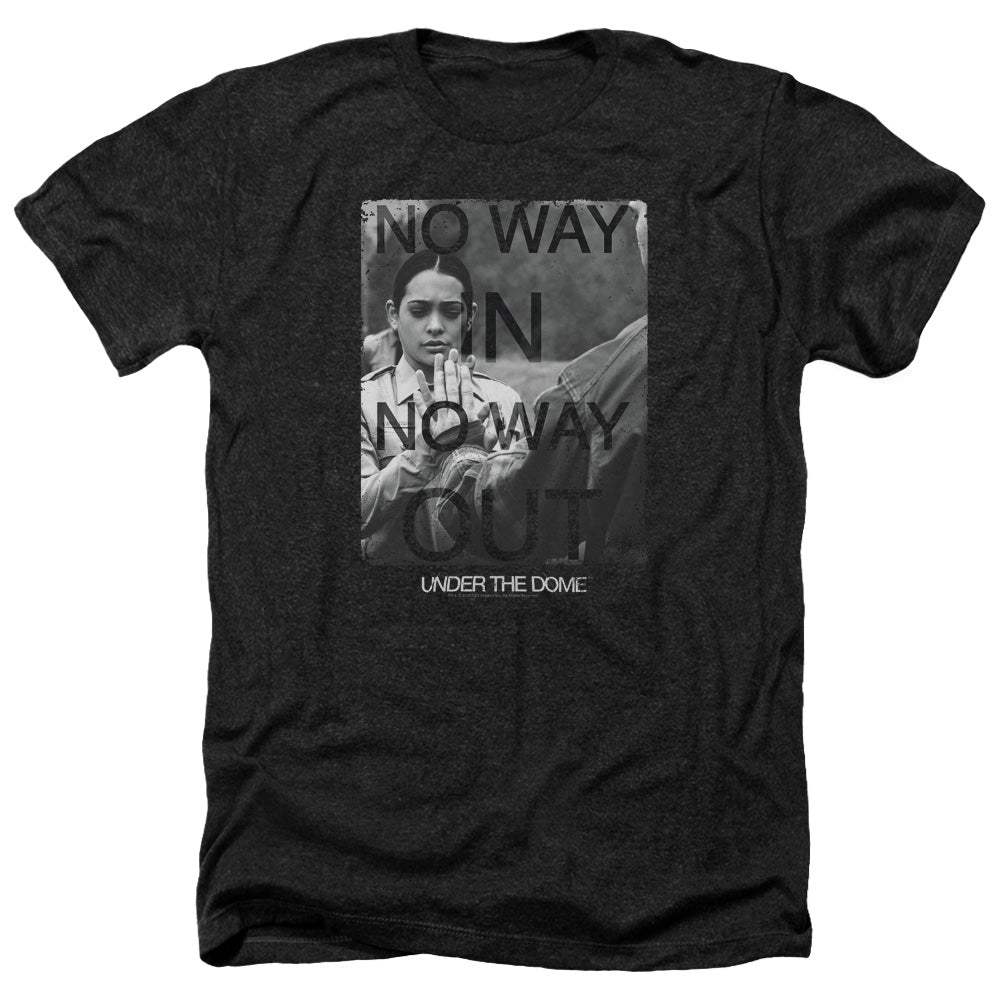 UNDER THE DOME/TRAPPED - ADULT HEATHER - BLACK
