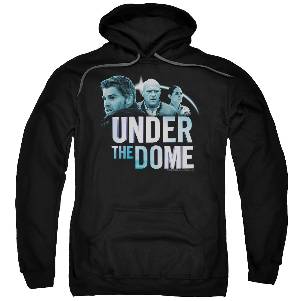 UNDER THE DOME/CHARACTER ART - ADULT PULLOVER HOODIE - BLACK