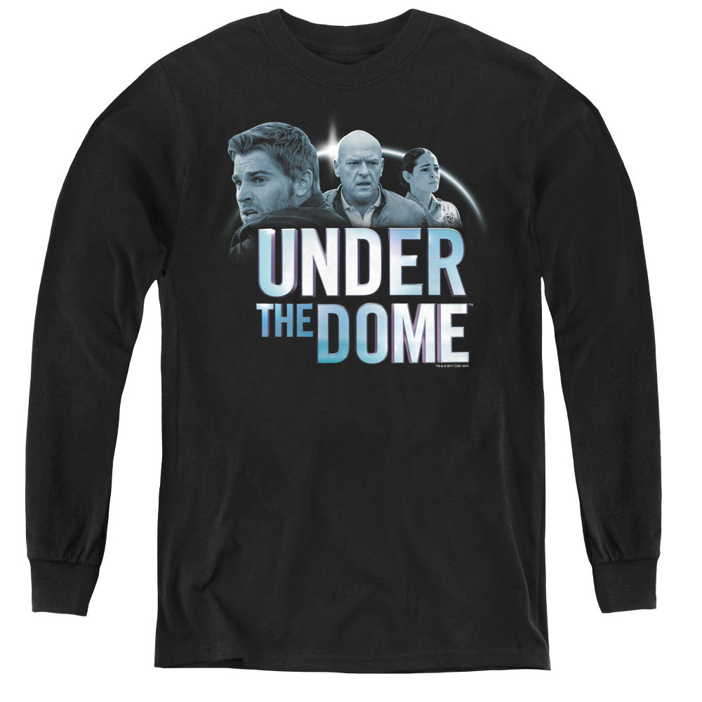 UNDER THE DOME/CHARACTER ART - YOUTH LONG SLEEVE TEE - BLACK