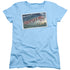 UNDER THE DOME/POSTCARD - S/S WOMENS TEE - LIGHT BLUE