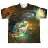 STAR TREK/BATTLE SHIPS (FRONT/BACK PRINT) - S/S YOUTH POLY CREW - MULTI