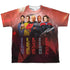 STAR TREK/CAPTAINS (FRONT/BACK PRINT) - S/S YOUTH POLY CREW - MULTI
