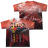 STAR TREK/CAPTAINS (FRONT/BACK PRINT) - S/S YOUTH POLY CREW - MULTI