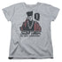 STAR TREK/Q POINT - S/S WOMENS TEE - ATHLETIC HEATHER