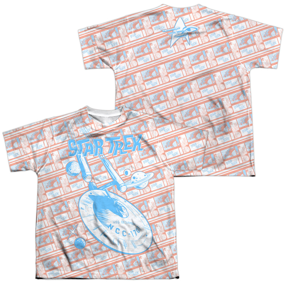 STAR TREK/INCOMING (FRONT/BACK PRINT) - S/S YOUTH POLY CREW - MULTI