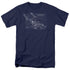 STAR TREK/ENTERPRISE PRINTS - S/S ADULT 18/1  -  NAVY