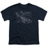 STAR TREK/ENTERPRISE PRINTS - S/S YOUTH 18/1 - NAVY