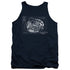 STAR TREK/BRIDGE PRINTS - ADULT TANK - NAVY