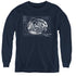STAR TREK/BRIDGE PRINTS - YOUTH LONG SLEEVE TEE - NAVY