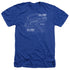 STAR TREK/PHASER PLANS - ADULT HEATHER - ROYAL BLUE