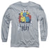 STAR TREK/HERE HERE -  L/S ADULT 18/1  - ATHLETIC HEATHER
