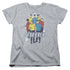 STAR TREK/HERE HERE - S/S WOMENS TEE - ATHLETIC HEATHER
