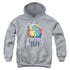 STAR TREK/HERE HERE - YOUTH PULLOVER HOODIE - ATHLETIC HEATHER